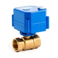 Шаровый кран Бастион 3/4 с электроприводом, 12V