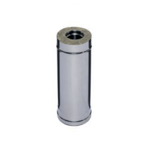 Сэндвич FERRUM 0,5м (430/0,8мм + нерж.) Ф130х200