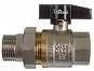 кран шаровой TeRma CB 1" бант с американкой 30220