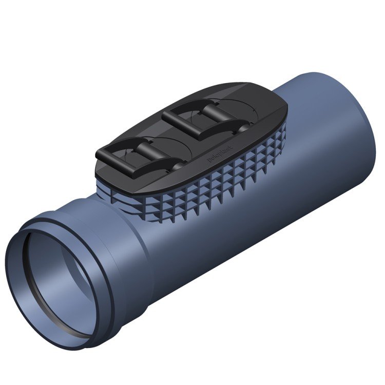 Ревизия POLOPLAST POLO-EHP control для POLO-KAL NG PKEHP DN200, синяя