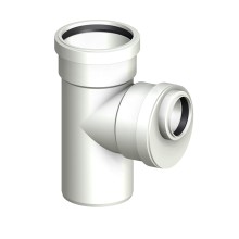 Тройник POLOPLAST POLO-KAL 3S PKSA DN90/50 87,5 гр.