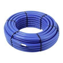 Труба многослойная Viega 16 x 2,0, PE-Xc/Al/PE-Xc в изоляции 6 мм, синяя, модель 4705.5