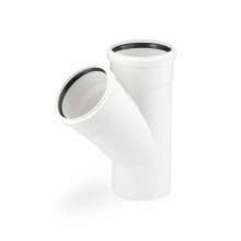 Тройник Rehau 160/160/87 град., 11240771001