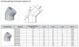 Уголок Thermaflex 45гр. для раструбной сварки PB-W110/45