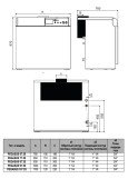 Напольный газовый котел отопления Ferroli PEGASUS 107 2S