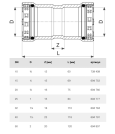 Муфта Viega Megapress Ду 15 - 1/2, модель 4215