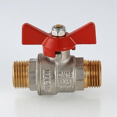 Кран шаровой VALTEC Base 1/2 НН, бабочка