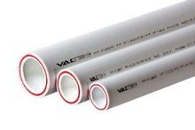 Полипропиленовая труба VALTEC армированная стекловолокном PP-FIBER PN 20, VTp.700.FB20.40, 40 x 5,5 мм