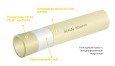 Труба KAN-therm из полиэтилена повышенной термостойкости РЕ-RT EVOH, 18х2 мм