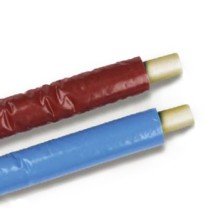 Труба KAN-therm из сшитого полиэтилена РЕ-Хс EVOH в теплоизоляции, 18x2,5 красная