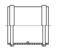 Муфта двухраструбная Rehau 160 (арт. 11240471001)