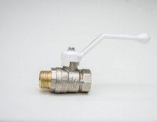 Кран шаровой LD 47.40.В-Н.Р (white)