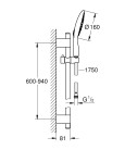 Душевой гарнитур Grohe PowerandSoul 160 27750000