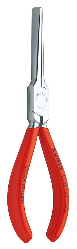 Плоскогубцы Утконосы KNIPEX губки 3х9х55 мм, 160 мм, хром, 1К ручки