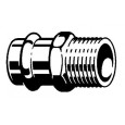 Соединительный элемент медный Viega Sanpress с SC-Contur d=35 (арт. 314 651)