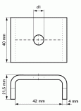Шайба Walraven BIS Strut U-образная (BUP), 13 мм