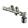 Узел нижнего подключения Oventrop Multiblock R-RTL G 3/4 НР угловой