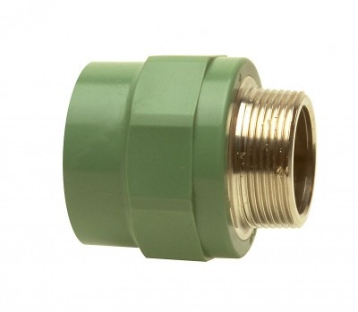 Муфта полипропиленовая переходная с наружной резьбой Banninger 32 x 1 (PP-R) G8243G3225