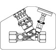 Термостатический регулирующий вентиль Oventrop Aquastrom VT, DN 15 Rp 1/2 x Rp 1/2, ВР