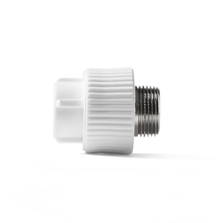 Муфта полипропиленовая комбинированная PRO AQUA PP-R НР белая (32-1), арт.PA23018P