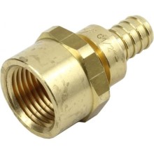 Соединитель KAN-therm Push латунный с внутренней резьбой, 14x2 G1/2