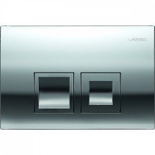 Кнопка смыва Geberit Delta 50 двойной смыв, хром глянц. 115.135.21.1