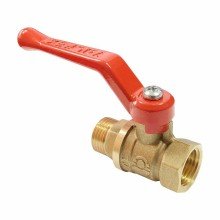 Кран шаровой Valfex VF.215.L0R1.012 латунный OPTIMA для ВОДЫ 1/2 ВР/НР ручка-рычаг