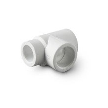 Тройник из полипропилена PRO AQUA PP-R переходной белый (32-20-25), арт.PA14531P