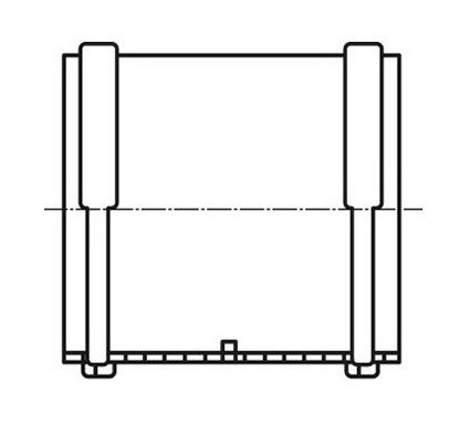 Муфта надвижная Rehau 160 (арт. 11240481001)