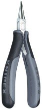 Плоскогубцы KNIPEX ЕSD захватные антистатические для электроники, круглые губки, 115 мм, 2К ручки