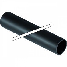 Удлинитель колена смыва Geberit ПНД, длина 1 м, d 45 mm, черный