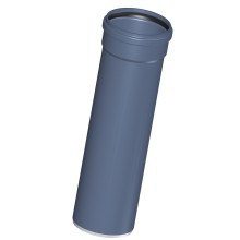 Труба канализационная POLOPLAST POLO-KAL NG с раструбом PKEM DN160 L=500
