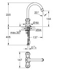 Смеситель для раковины Grohe Costa L 21374001