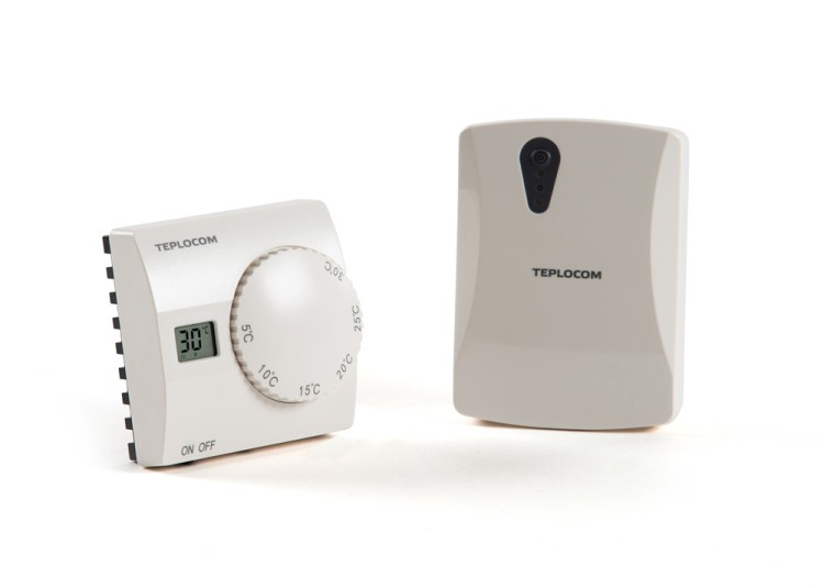Термостат комнатный TEPLOCOM TS-2AA/3A RF2