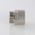 Переходник VALTEC 1/2 дюйма х 3/4 внутренняя-наружная резьба, никелированная латунь