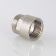 Переходник VALTEC 1/2 дюйма х 3/4 внутренняя-наружная резьба, никелированная латунь