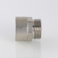 Переходник VALTEC 1/2 дюйма х 3/4 внутренняя-наружная резьба, никелированная латунь
