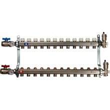 Коллектор Stout из нержавеющей стали в сборе без расходомеров 1/3/4x12, SMS 0912 000012