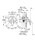 Встраиваемый смеситель Grohe Euroeco 32747000