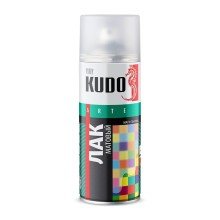 Лак Kudo KU-9004 аэрозольный акриловый матовый (0,52л)