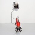 Блок коллекторный VALTEC с расход. 1х3 вых Евроконус 3/4
