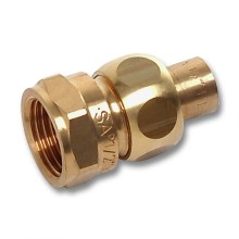 Сгон Sanha 4340g, ВП-ВР, самоуплотняющийся, бронза, 35x11/4