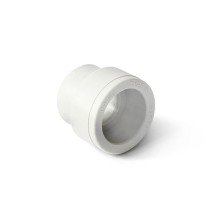 Муфта из полипропилена PRO AQUA PP-R переходная белая (40-20), арт.PA12614008