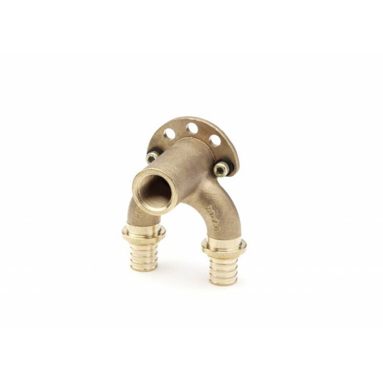 Угольник Rehau проточный настенный 16/20-Rp 1/2 короткий RX