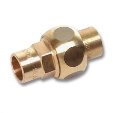 Сгон Sanha 4330, ВП-ВП, с плоским уплотнением, бронза, 18