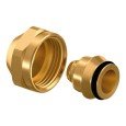 Зажимной адаптер Uponor VARIO PEX 25X2,3-G3/4 ВР ЕВРОКОНУС