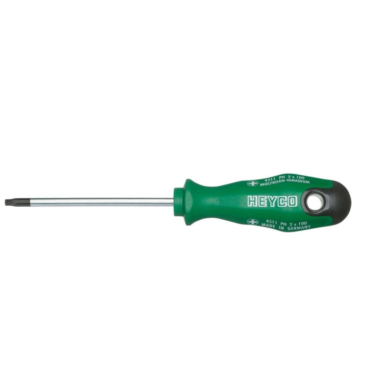 Отвертка HEYCO TORX, T 25, длина 200 мм, с двукомпонентной рукояткой