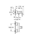 Смеситель для душа Grohe Lineare New 33865001
