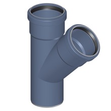 Тройник POLOPLAST POLO-KAL NG PKEA DN75/75 45 гр.