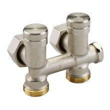 Запорный клапан Danfoss RLV-K - G 3/4 A x G 3/4 A, угловой